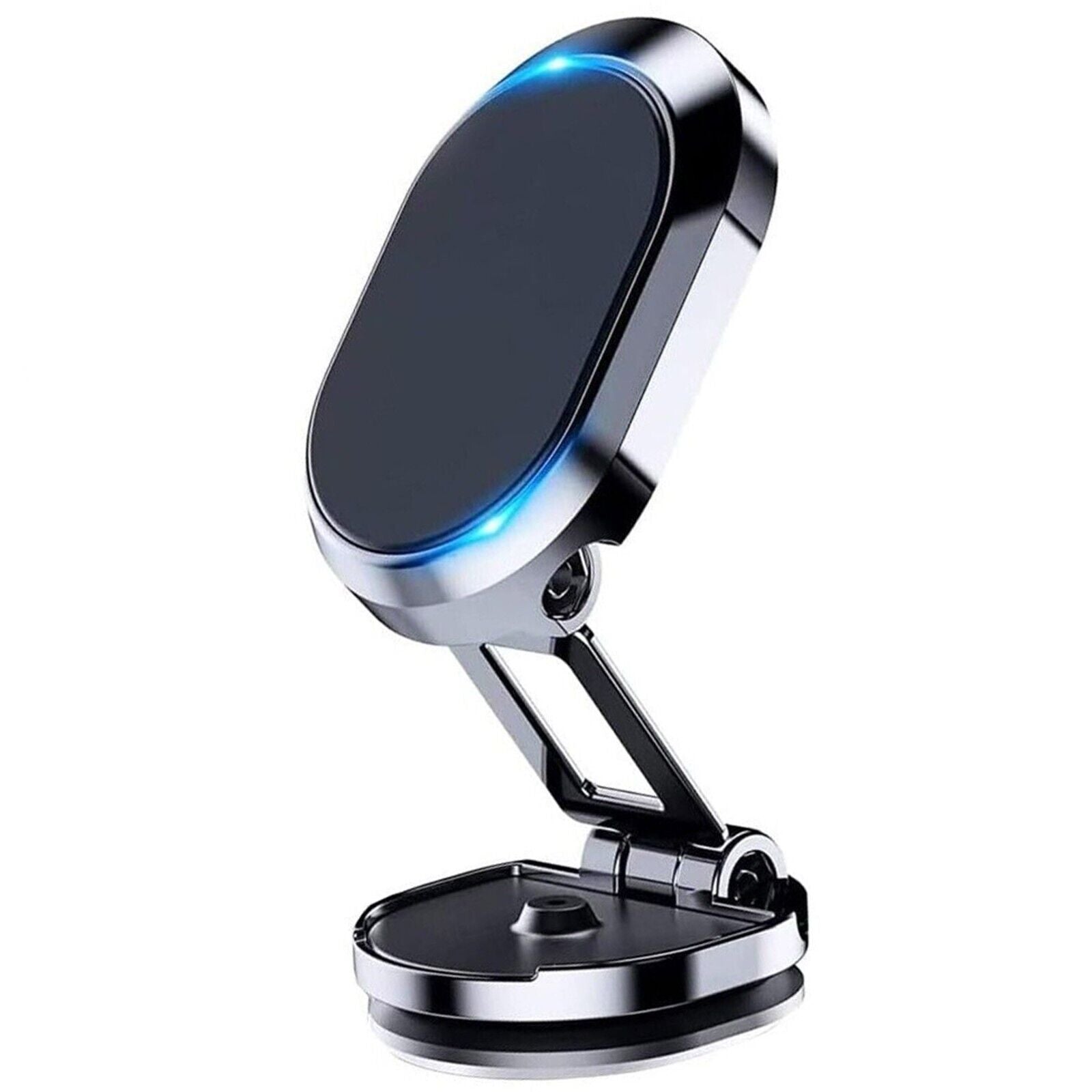 360° Rotation Magnetic Phone Holder Foldable Car Mount Stand Dashboard Universal